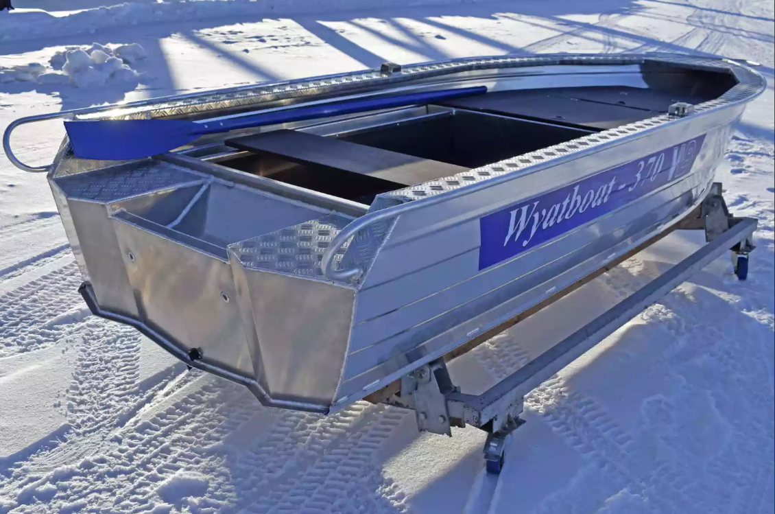 Алюминиевая лодка Wyatboat-370 Р FISH в Махачкале