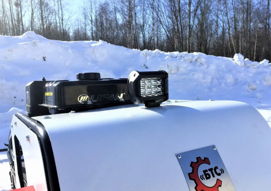 Мотобуксировщик БТС «STANDART PRO»  500/15 э/зап. LIFAN PRO(216 Ватт) в Махачкале