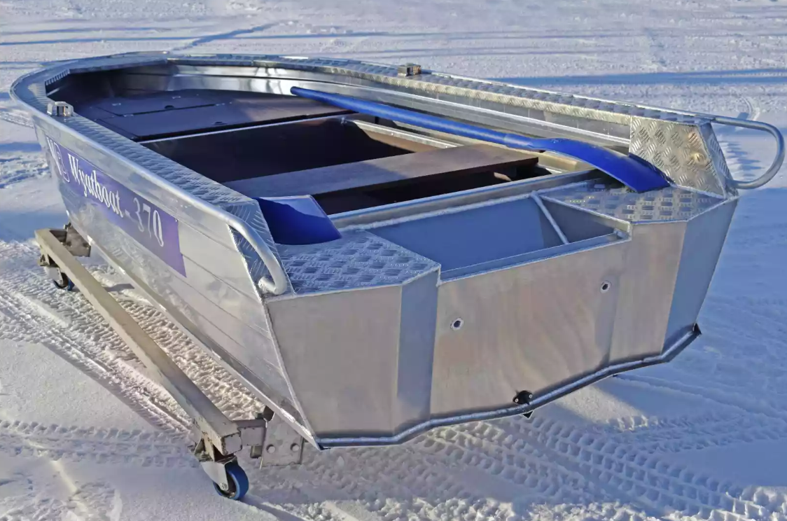 Алюминиевая лодка Wyatboat-370 Р FISH в Махачкале