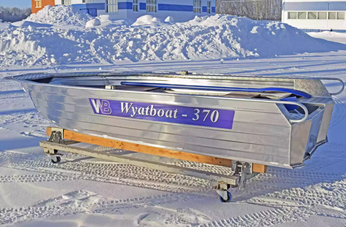 Алюминиевая лодка Wyatboat-370 Р FISH в Махачкале