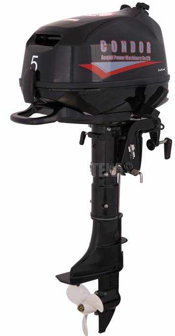Лодочный мотор Condor F5HS без бака 12 л. в Махачкале