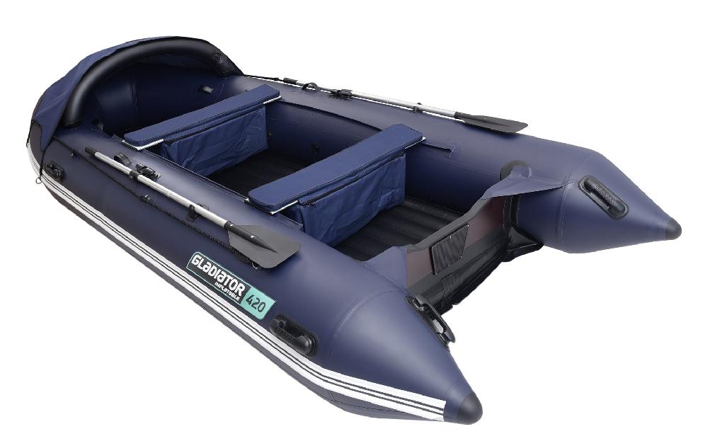 НАДУВНАЯ ЛОДКА GLADIATOR E450PRO в Махачкале