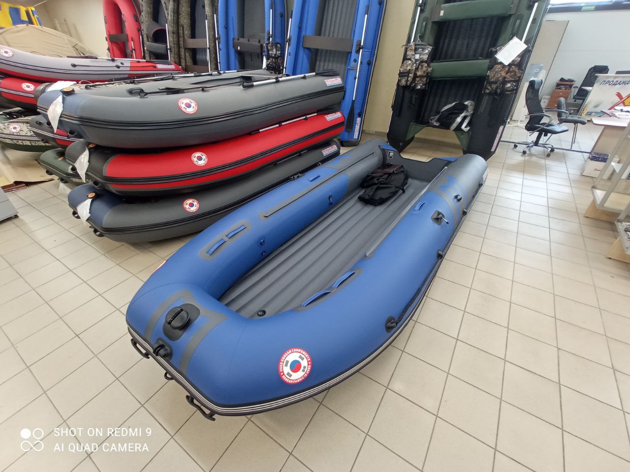 Лодка MISHIMO RIVER JET 410 под водомет в Махачкале