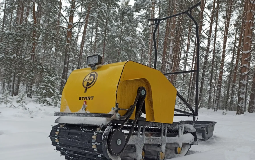 Мотобуксировщик РЫБАК СТАРТ Lifan 15 л.с. (металлический капот) в Махачкале