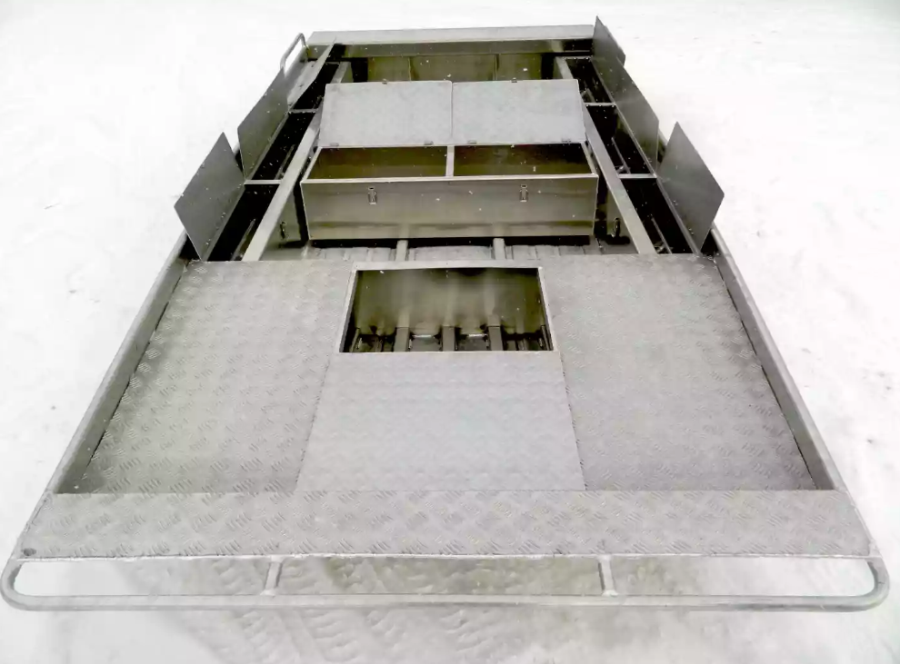 Алюминиевая лодка Wyatboat-390 Jonboat в Махачкале