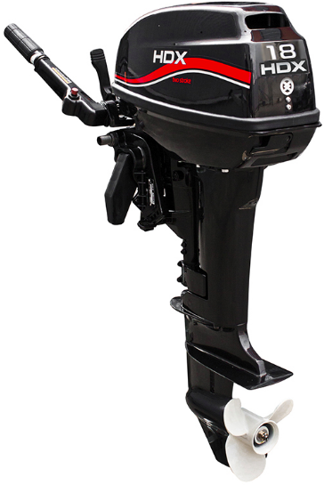 Лодочный мотор 2-х тактный HDX R series TE 18 BMS в Махачкале