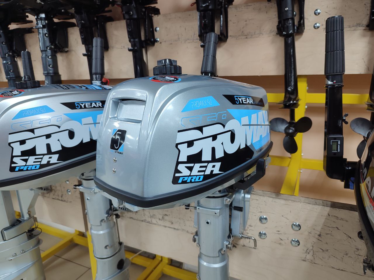 Лодочный мотор PROMAX SP5FHS (внешний бак 12 л) в Махачкале
