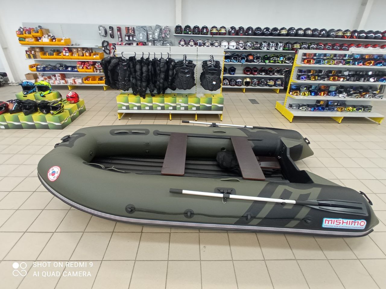 Лодка MISHIMO RIVER JET 410 под водомет в Махачкале
