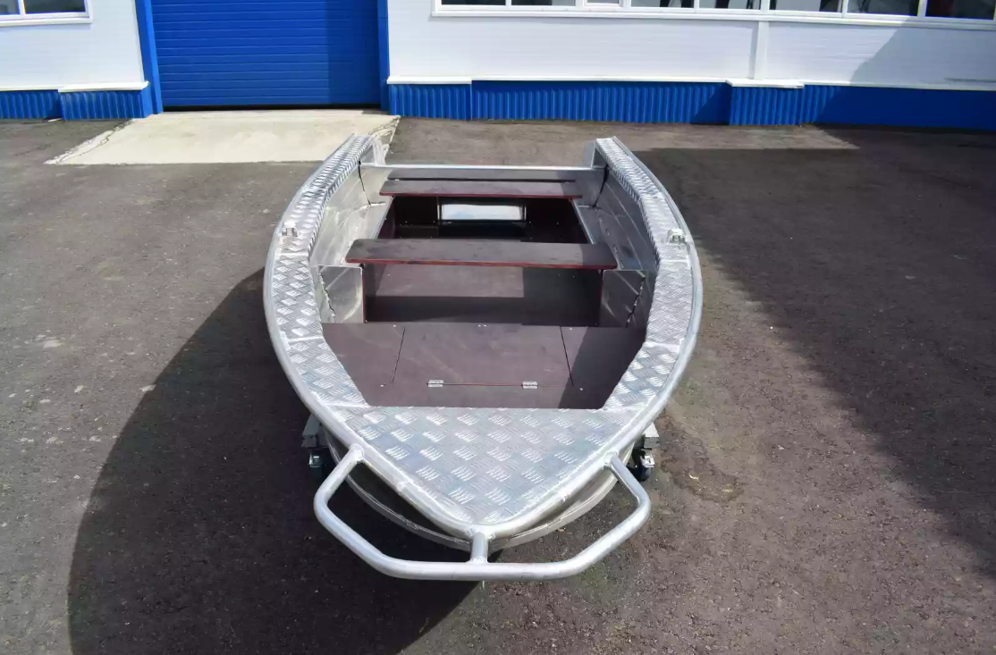 Алюминиевая лодка Wyatboat-390Р Увеличенный борт в Махачкале