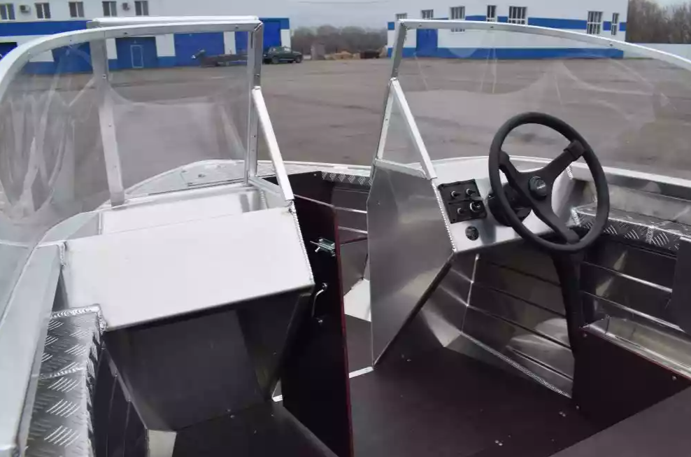 Алюминиевая лодка Wyatboat-390 DCM Увеличенный борт в Махачкале