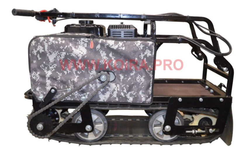 Мини мотобуксировщик КОЙРА "Вжик" (107 см) 7 л/с с ручным стартером в Махачкале