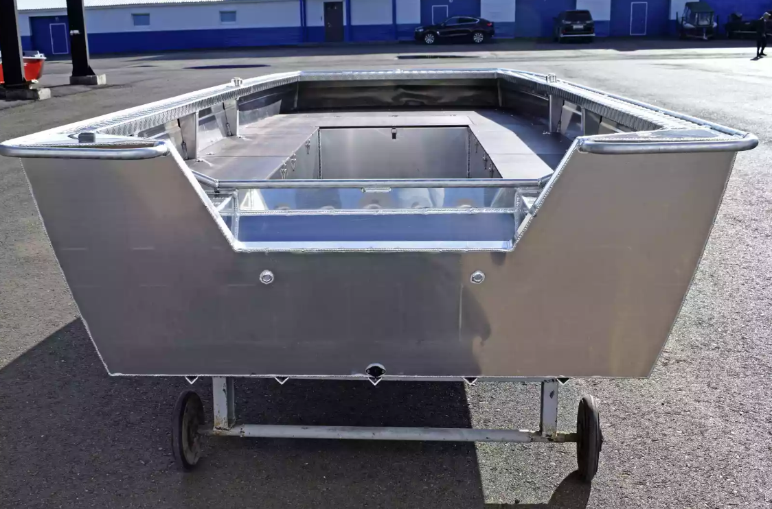 Алюминиевая лодка Wyatboat-490 Jonboat в Махачкале