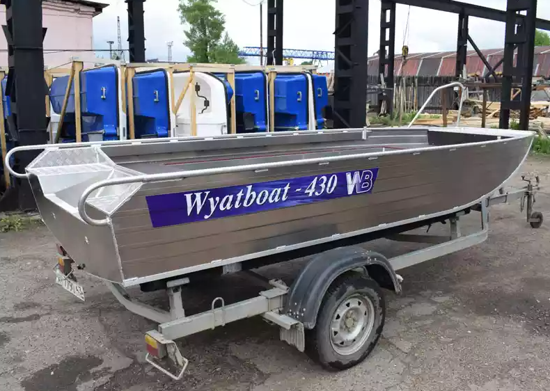 Алюминиевая лодка  Wyatboat-430 Master в Махачкале