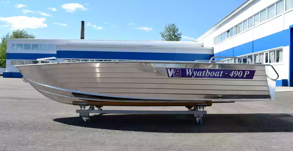 Алюминиевая лодка Wyatboat-490 P в Махачкале