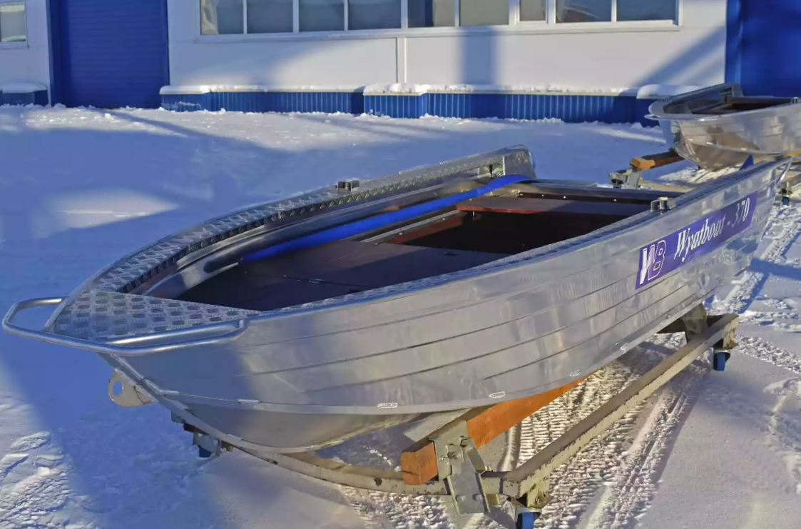 Алюминиевая лодка Wyatboat-370 Р FISH в Махачкале