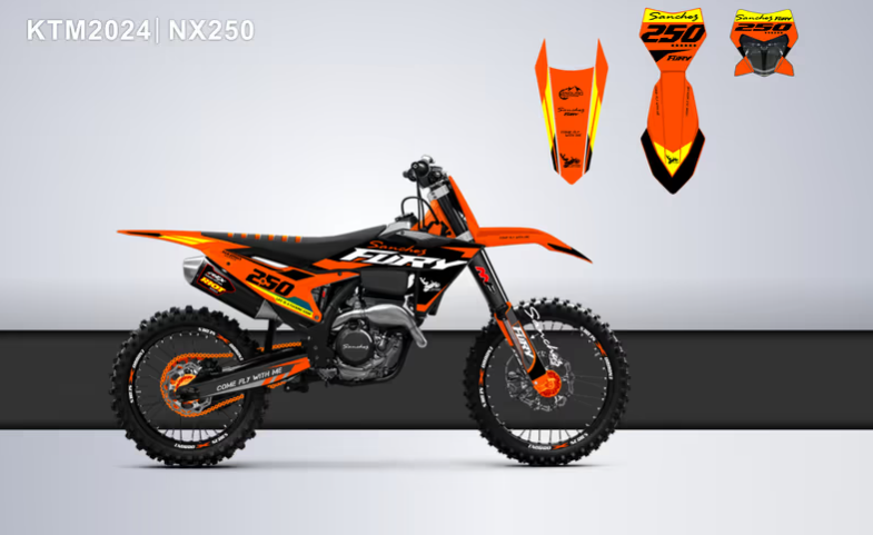 Кроссовый мотоцикл Sanchez Fury NX250 в Махачкале