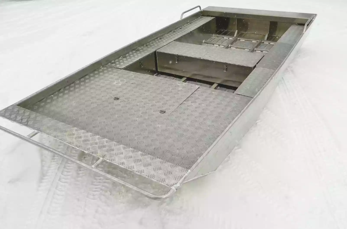 Алюминиевая лодка Wyatboat-390 Jonboat в Махачкале