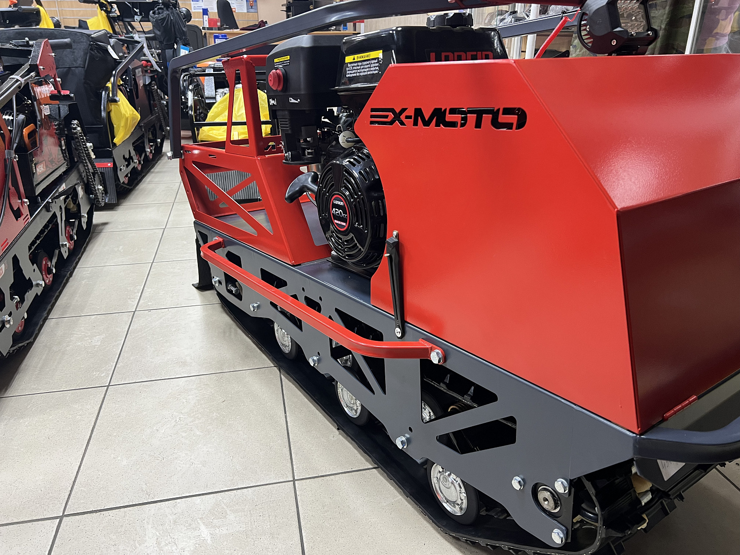 Мотобуксировщик EX-MOTO SNOWDOG S500 15л.с в Махачкале