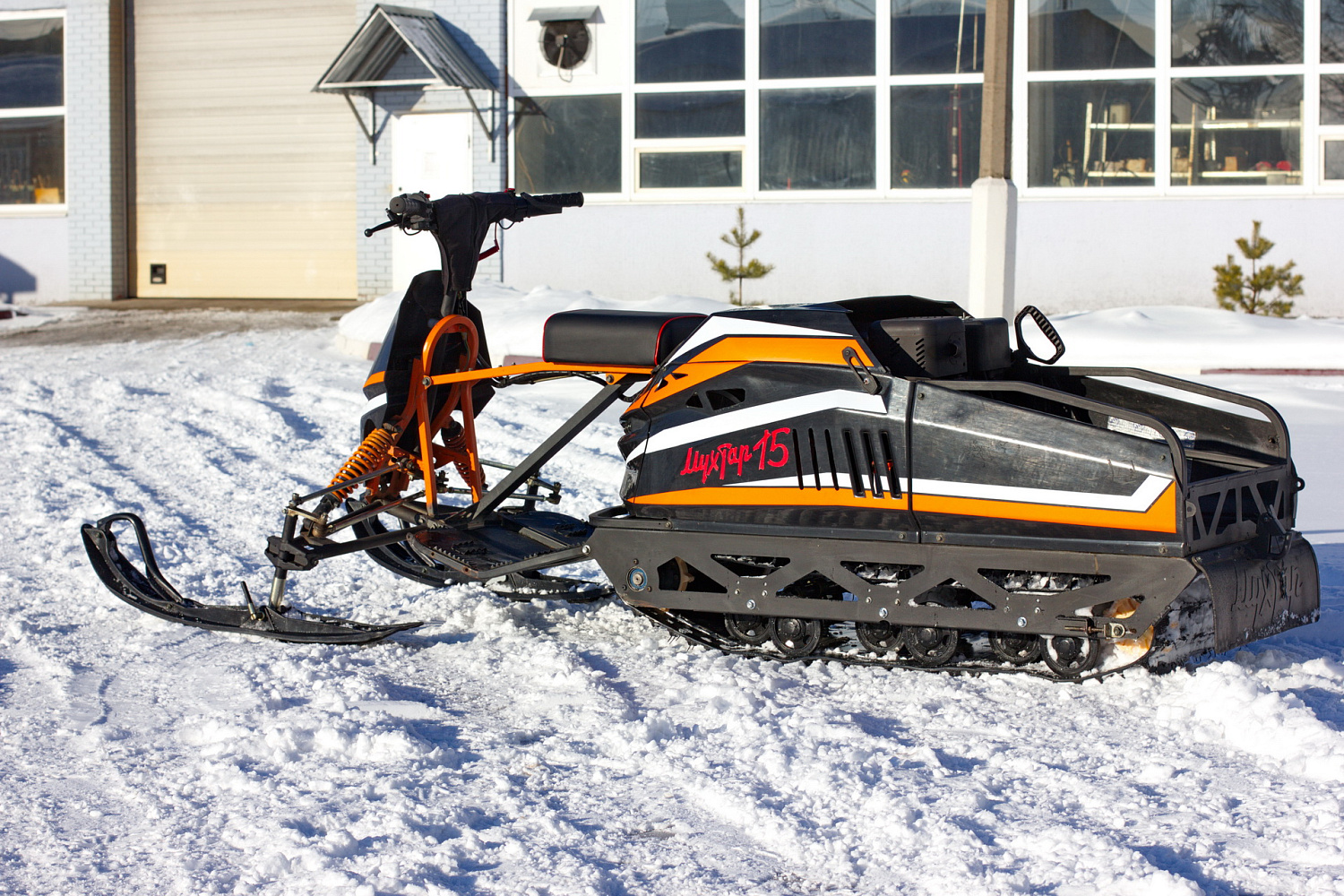 Мотобуксировщик IRBIS Мухтар 15 с лыжным модулем в комплекте в Махачкале