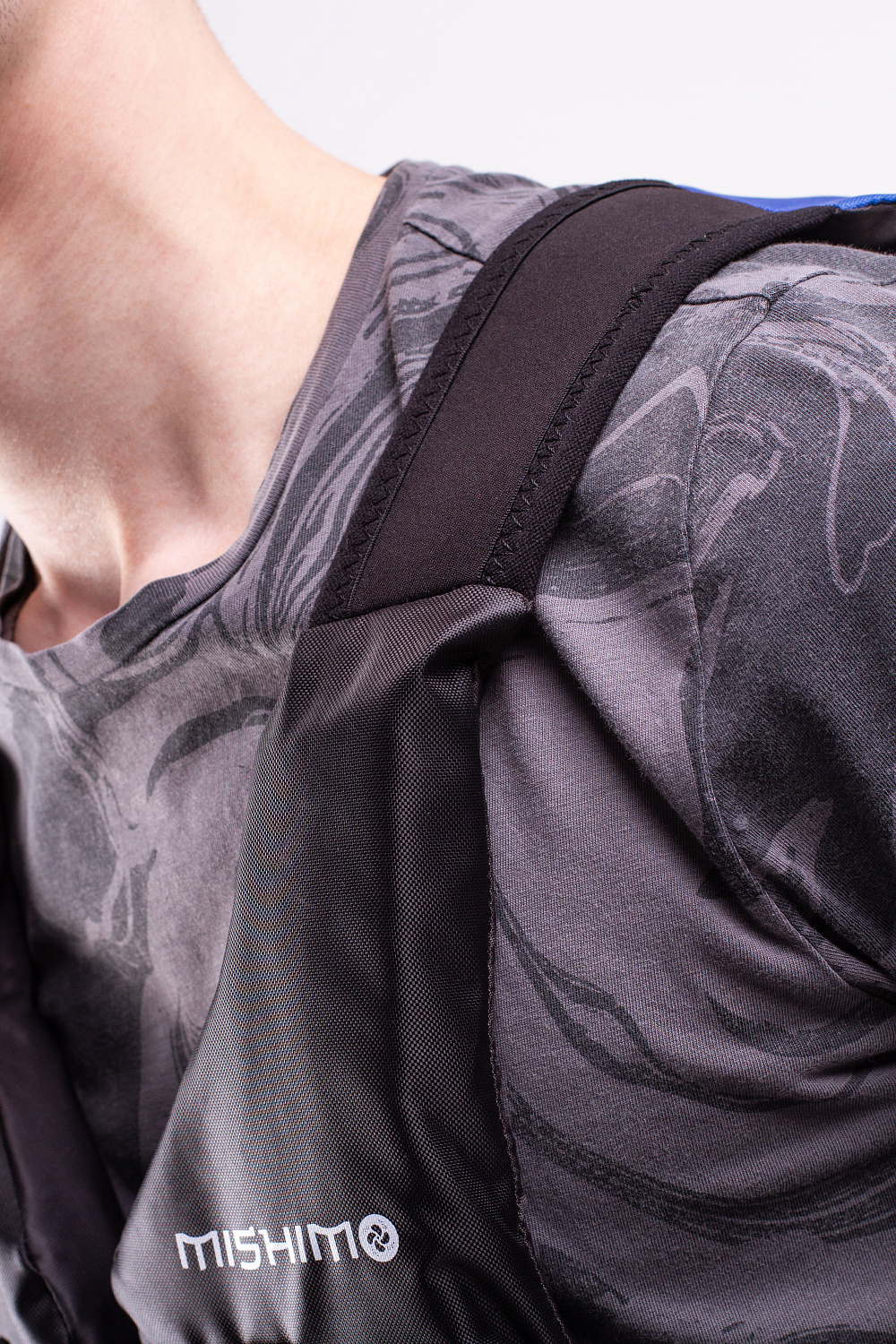 Жилет спасательный MISHIMO PRO Премиум качества Черно-синий в Махачкале