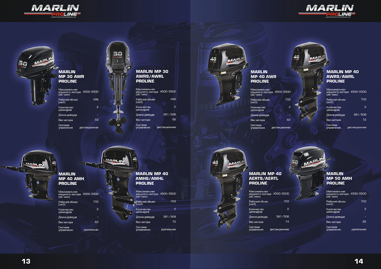 Лодочный мотор MARLIN PROLINE MP 30 AWRS в Махачкале