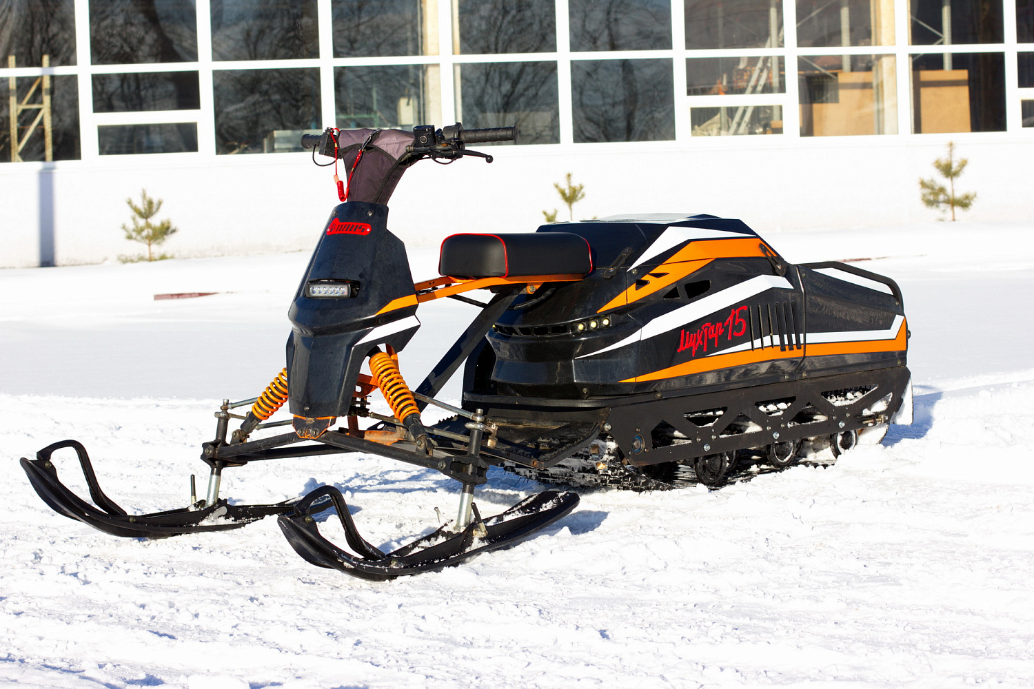 Мотобуксировщик IRBIS Мухтар 15 с лыжным модулем в комплекте в Махачкале