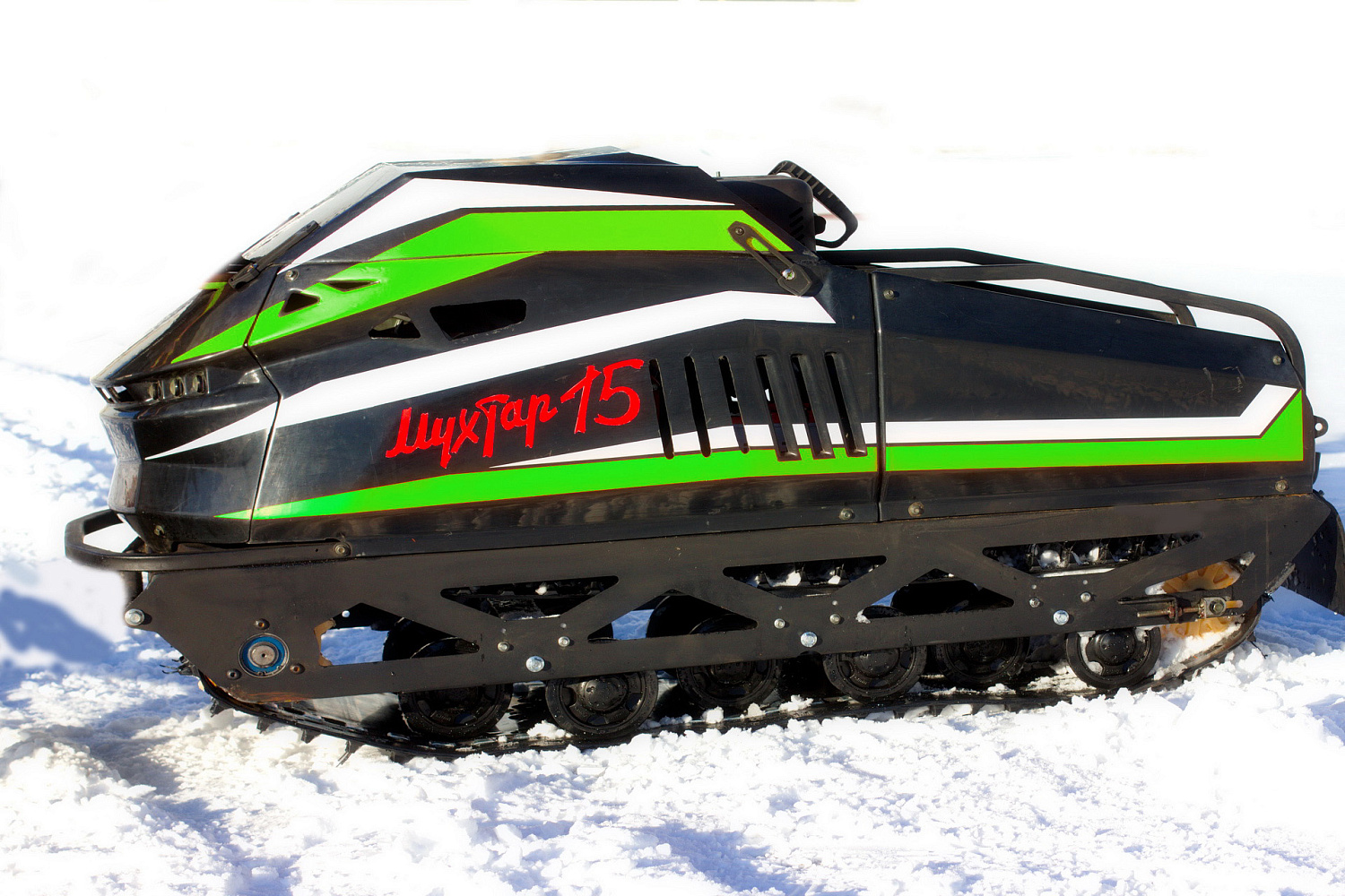 Мотобуксировщик IRBIS Мухтар 15 с лыжным модулем в комплекте в Махачкале